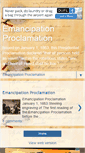 Mobile Screenshot of emancipationproclamation.org